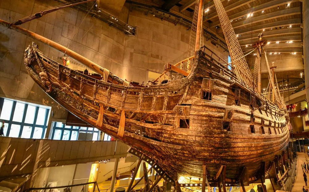 The salvaged Vasa